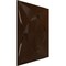 Ekena Millwork 19 5/8in. W x 19 5/8in. H Blossom EnduraWall Decorative 3D Wall Panel Covers 2.67 Sq. Ft. WP20X20BMAMB - alternate 2